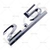 1Pc Metal 3D 2.5 Letter Emblem Car Rear Trunk Displacement Badge Auto Body Tailgate Stickers Car Styling Accessories