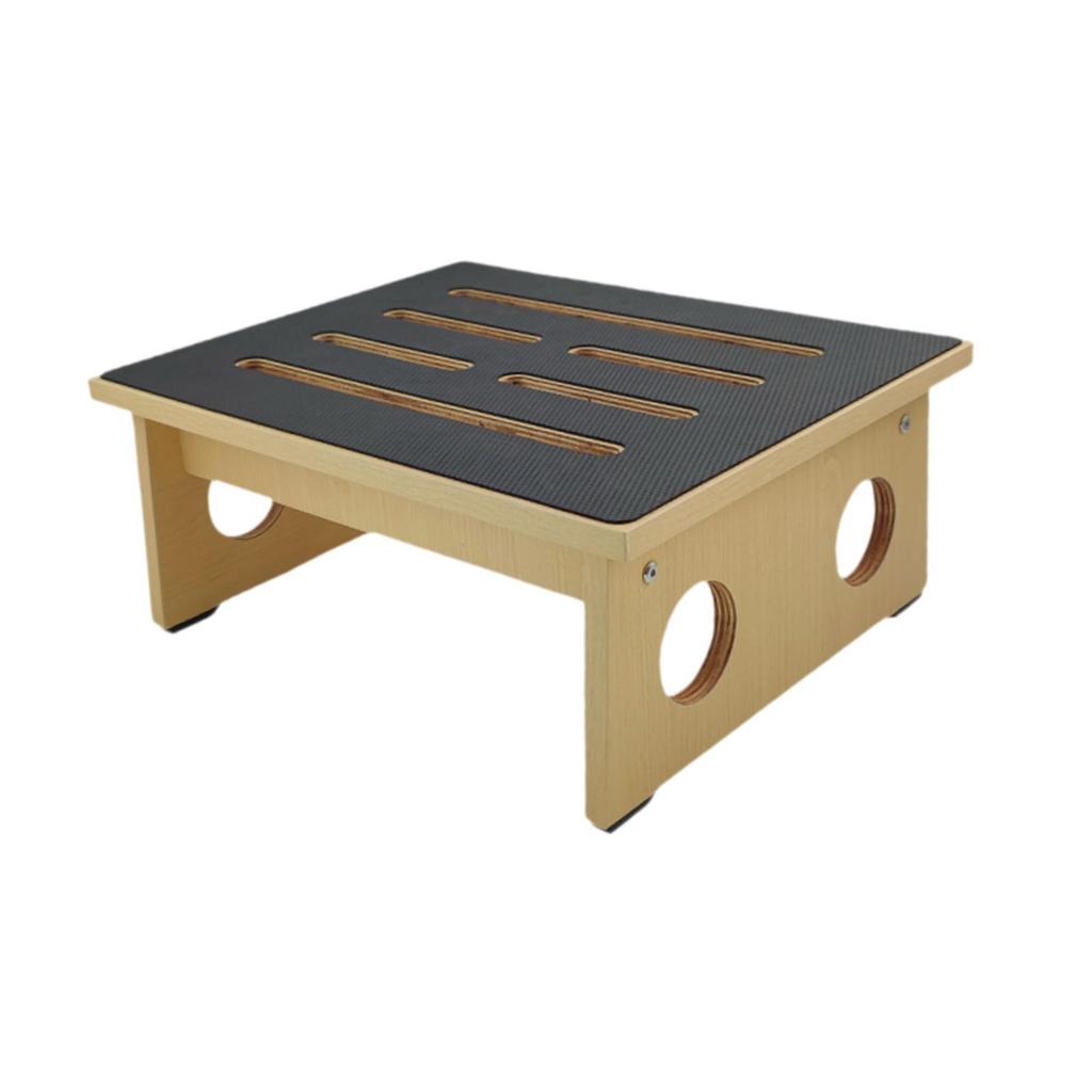 Wooden Step Stool 331 lbs Elderly Non Slip Footrest for Bedside Door Outdoor