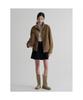 8seconds High-Neck Suede Blouson Yellowish Brown