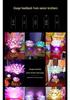 Lotus LED Seven-Color Guanyin Offering Lamp - Plug-in Everlasting Bodhisattva Light for Home