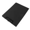 A4 Clipboard Folder Hold 100 Sheets Simple Straight Grain Office Clipboard Folder Paper Folders for School Office Black