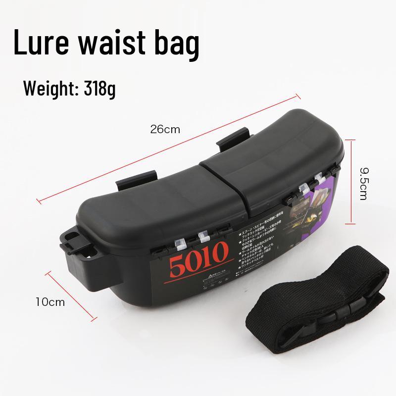 Multi-functional Fishing Gear Box - Portable Storage for Accessories, Lures, and Worms.