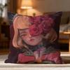 Popular D-DDislyte Cushion Cover Soft Washable Pillow Case Multi-Scene for Couch Bed Travel Office Use