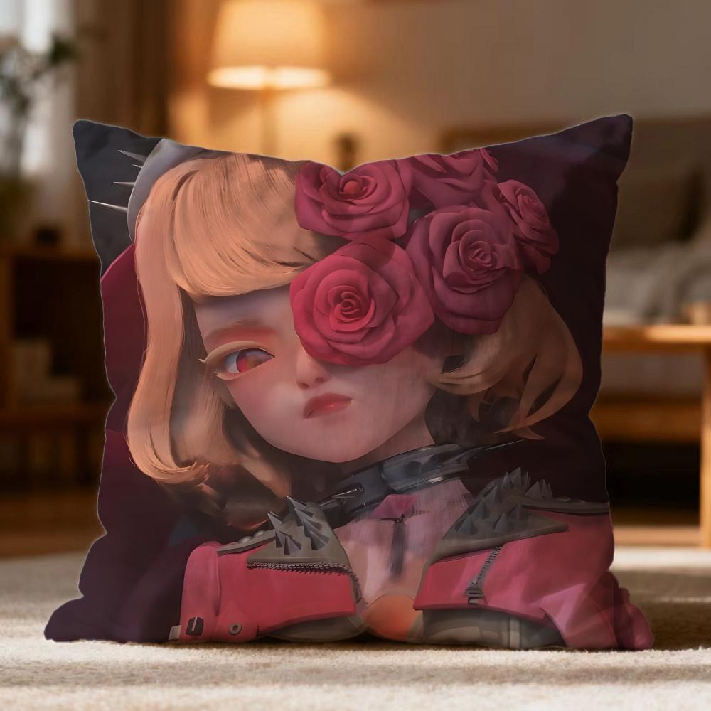 Popular D-DDislyte Cushion Cover Soft Washable Pillow Case Multi-Scene for Couch Bed Travel Office Use