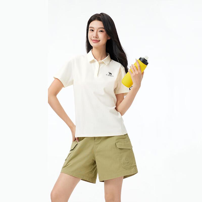 Camel Women's Outdoor Quick-Dry Polo T-Shirt