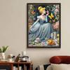 Full Round Diamond Painting Butterfly and Princess Art Rhinestone Picture Mosaic DIY 5D Cross Stitch Embroidery Home Decoration