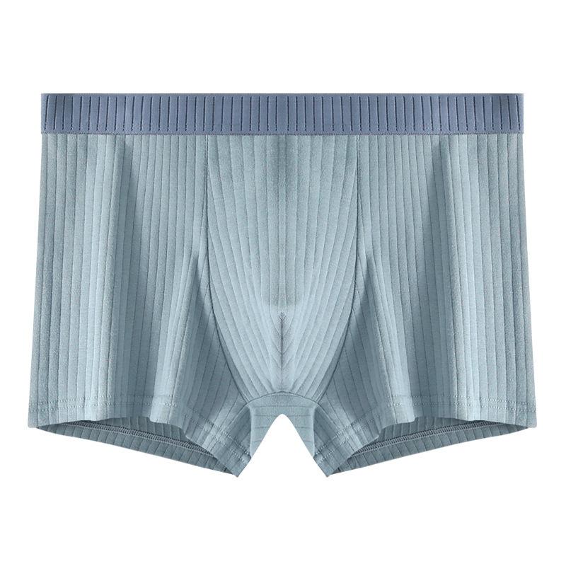 7 PCS Men's Underwear Men's Pure Cotton Four-corner Pants Cotton Antibacterial Crotch Teen Boys Trend Personalized Boxer Shorts