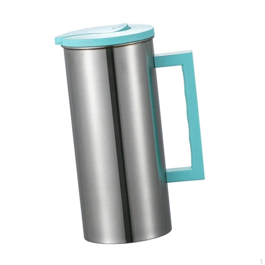 1.8 L Stainless Steel Carafe for And Water Home Outdoor Activities