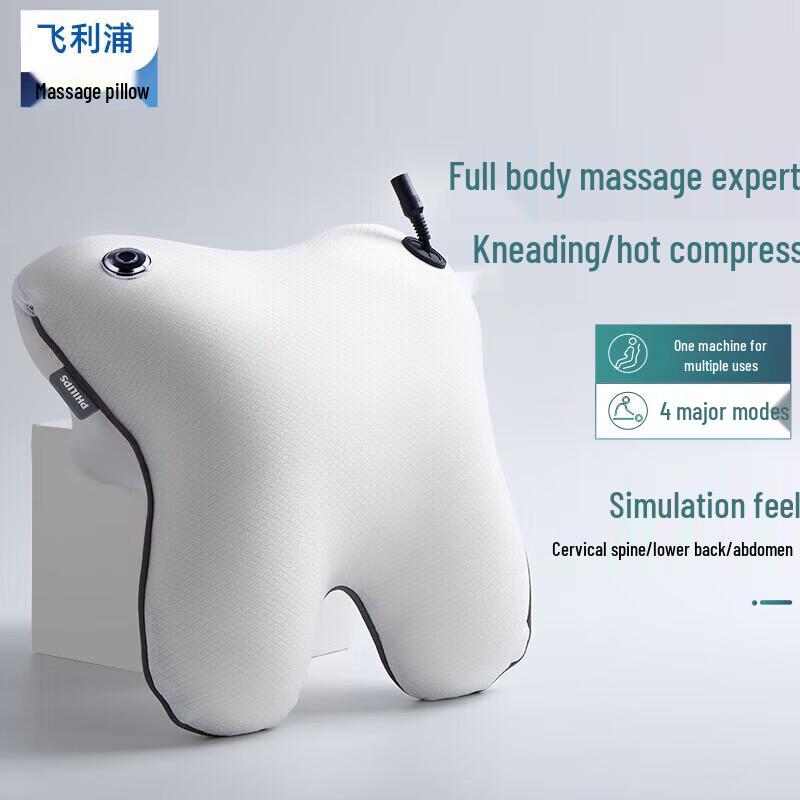 Philips Lumbar & Back Massager Cushion with Heat