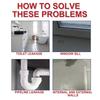 Leak Sealant Spray With Brush, Leak Waterproof Sealant Spray, Sealant For Exterior Wall Works With Most Materials100ml