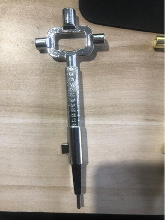 Cylinder Lock Body Installation & Adjustment Tool – Wrench & Inspection for Doors & Windows