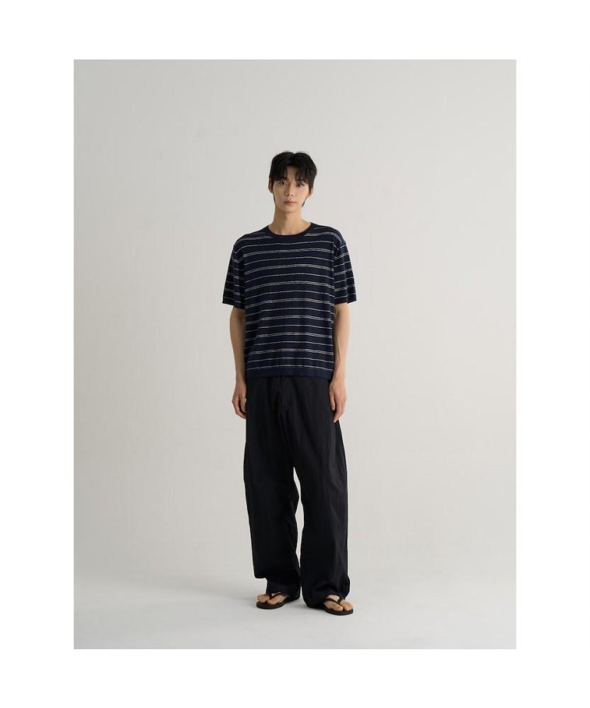 8SECONDS Lightweight Crispy Cotton Curved Fit Pants Black