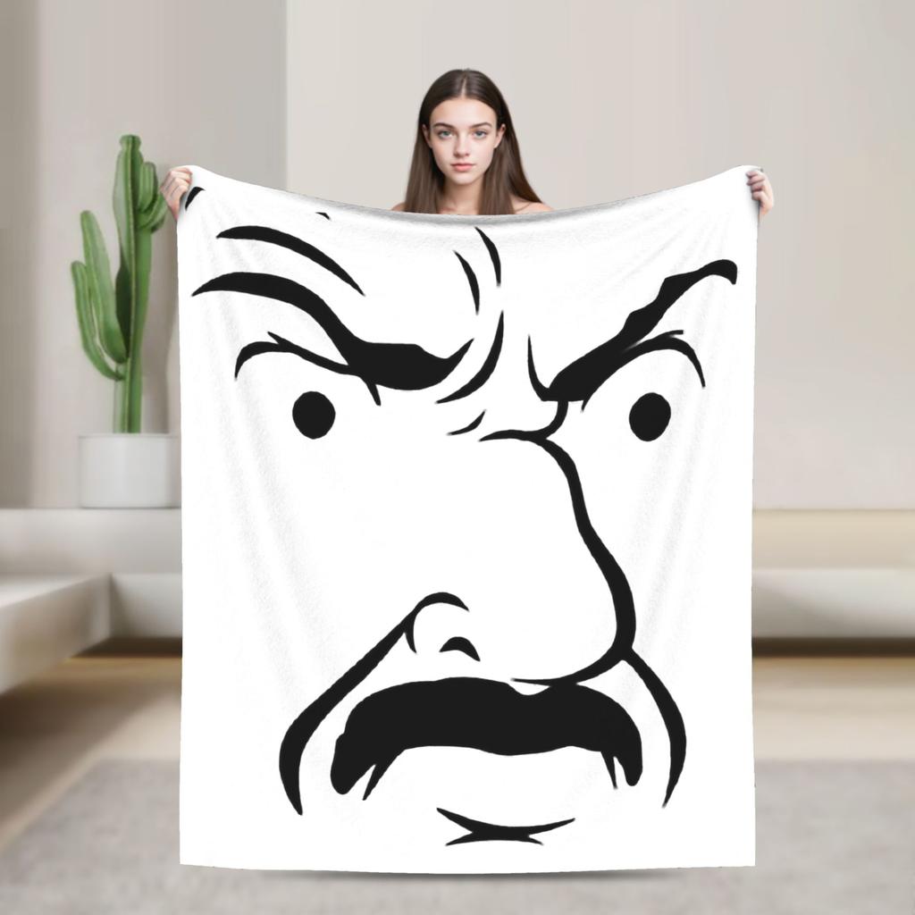 Aqua Teen Hunger Force Master Shake Blanket Soft Warm Throw Blanket Autumn Girls Boys Couch Chair Bed Pattern Bedspread