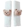 2pcs Car Styling Seat Belt Cover Shoulder Strap Harness Cushion Cartoon Bear Seatbelt Shoulder Pad Protector for Children/ Kids