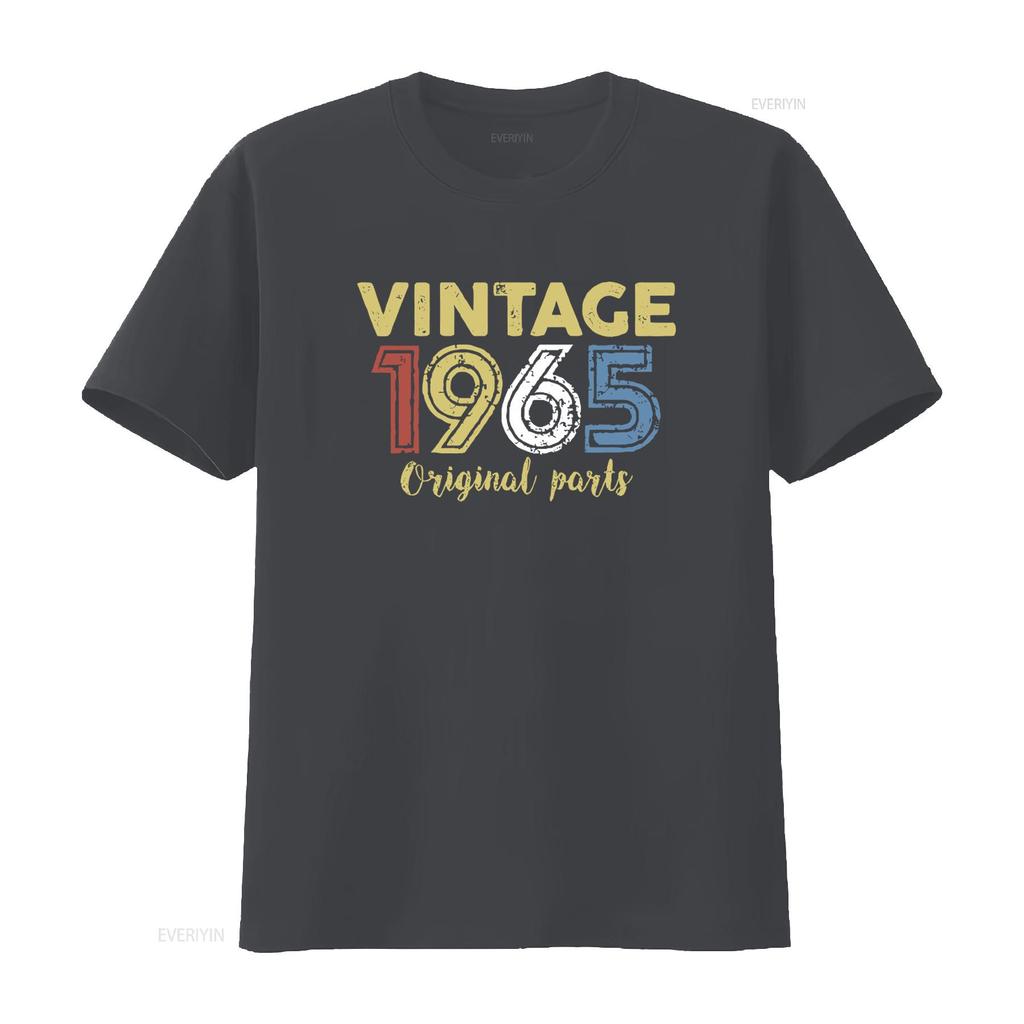 Ultrabasic Mens T Shirt Vintage 1965 Original Parts 59th Birthday Novelty 59 Years Vintage Washed Graphic Fashion Soft