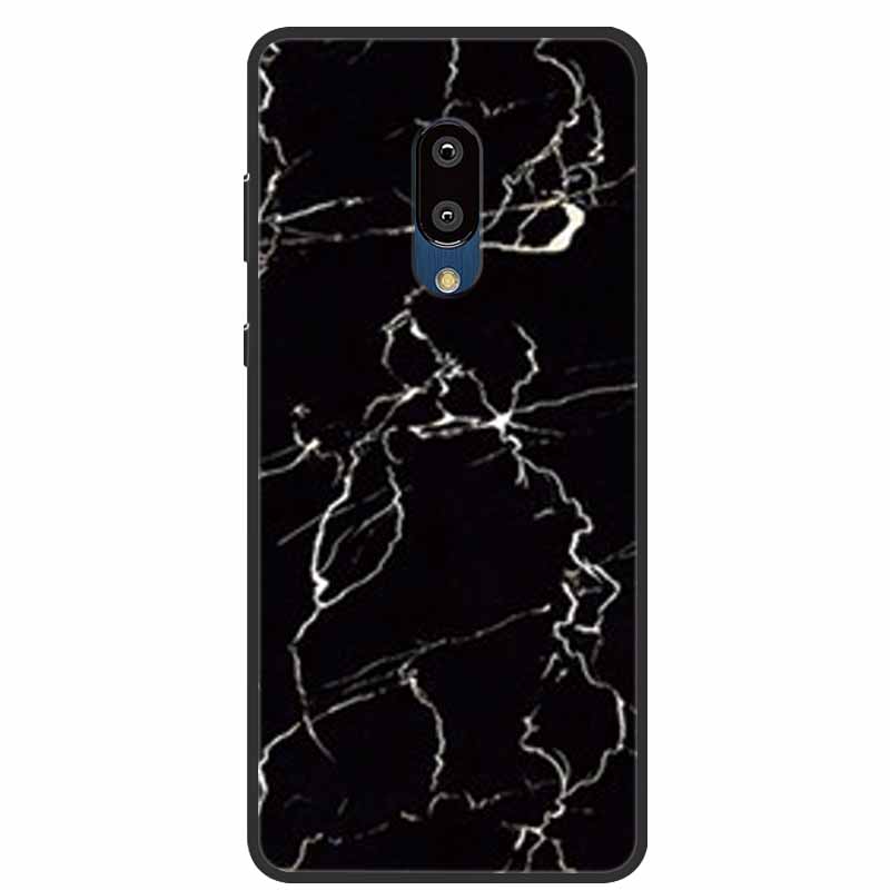 For Sharp Aquos Zero 2 Case Bumper Marble Silicone TPU Soft Phone Cover For Sharp Aquos Zero2 SH-Z20 SHV47 Case Cartoon Funda