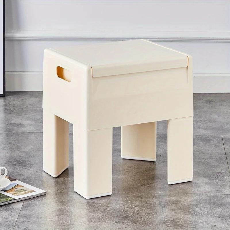 Household Small Stool, Modern and Simple Low Stool, Home Storage, Shoe Changing Stool, Sedentary Small Chair