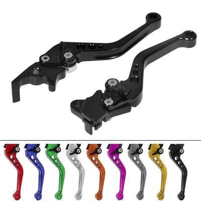 Universal Motorcycle Brake Levers Motorcycle Accessories Modified Horn Adjustable Hand Lever GY6