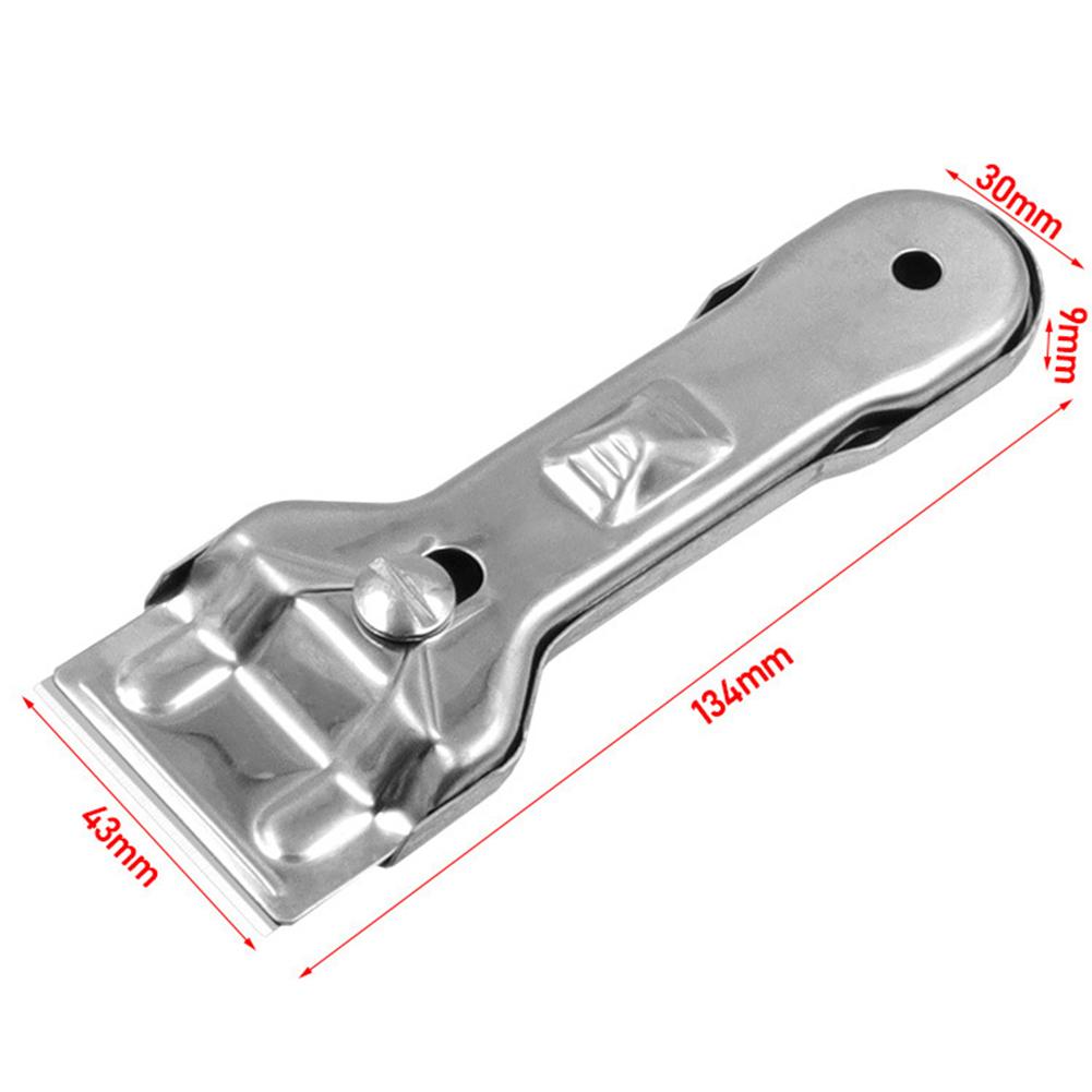 Ручные Инструменты Скребок Очиститель Бытовой Очиститель Скребок для Плиты Железный Многофункциональный Удалитель Серебристый С 1 шт. Лезвием Совершенно Новый China Mainland