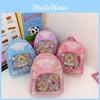 Adorable Cartoon Bear Backpack For Boys And Girls Breathable Pu Material Perfect For Kindergarten