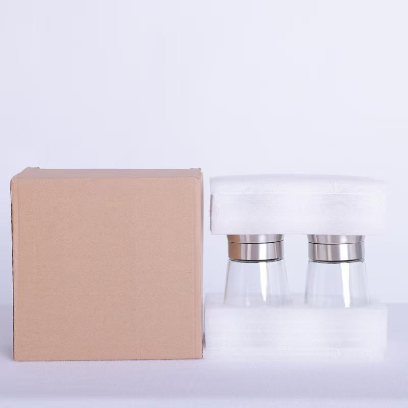 Manual Stainless Steel Salt and Pepper Grinder Set