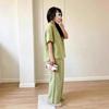2026 summer new cross-border foreign trade Amazon independent station fashion loose shirt wide-leg trousers casual suit