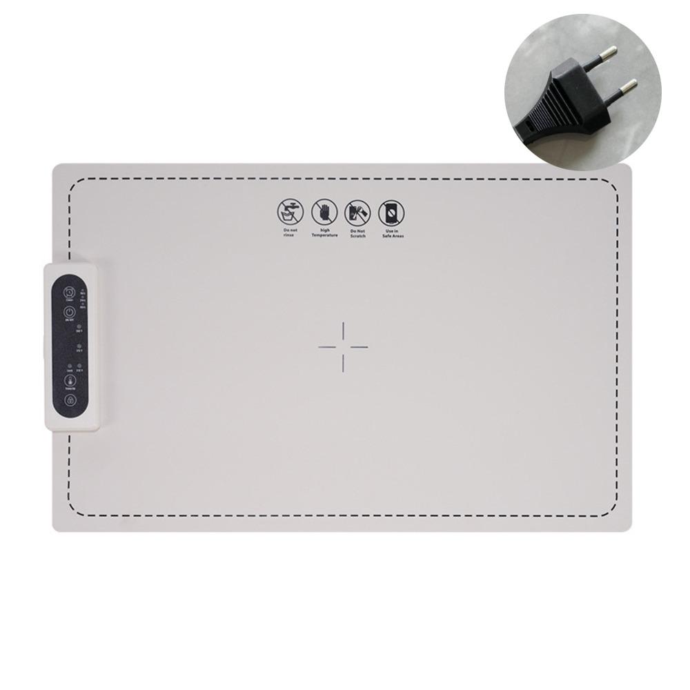 Plug in Food Warm Tray 3 Modes Hot Dish Heating Pad Portable Silicone Food Warmer Mat  Household