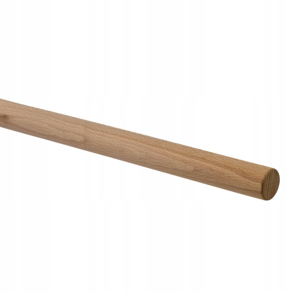 Kij treningowy jo 110 cm 27 mm bukowy aikido jodo