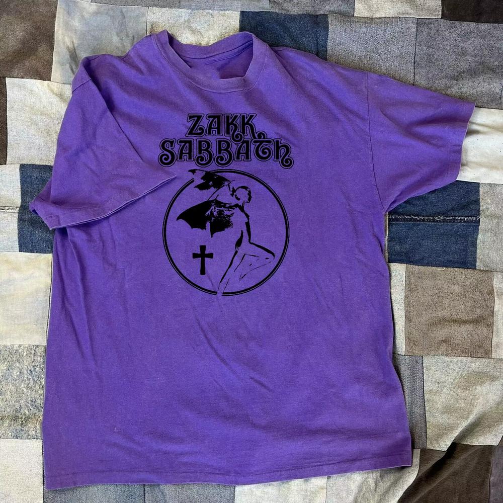 ZAKK SABBATH 2025 Gift For Fan Purple  Size S-5XL Unisex T-Shirt M