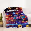 Coperta di Flanella Roblox Adventure Quest - Morbida e Adatta per Divani, Letti, Uffici, Viaggi, Tutte le Stagioni, Ottimo Regalo per Feste e Compleanni.