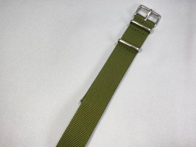SEIKO L0N601AJ0 Seiko 5 Sports 22mm Nylon Band Green for SRPJ19J8/SBSA163/4R36-12K0