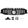 GT-Style Front Bumper Grille Fit Mercedes Benz A-Class W177 2019-2023 Black