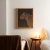 Retro Leopard Tier Safari Leinwanddrucke Afrikanische Präriehütte Wandkunst Poster für Modernes Wohnzimmer Schlafzimmer Heimdekoration Geschenke