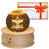 Latest Authentic Music Christmas Snow Birthday Gift for Crystal Moon LED Ambient Projection Automatic Relaxing Wedding Anniversary Day New Year Kids