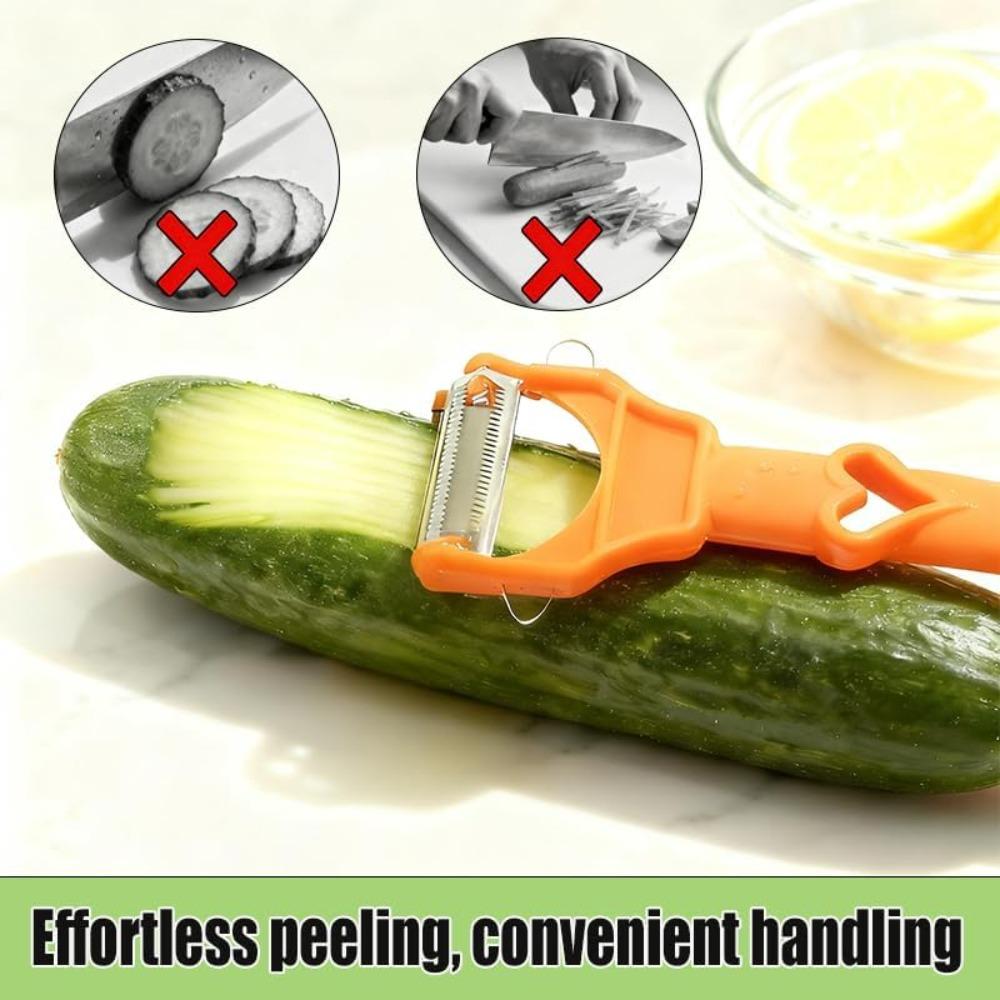 Multifuncional Peeler with Grating Plate Portable Stainless Steel Potato Slicer Fruits Vegetables Chopper for Home Kitchen