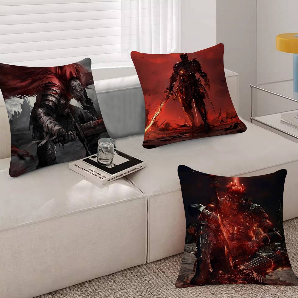 Classic Game DDark Souls 3 Personalized Pillow Dust Cover Bedroom Kids Party Decoration Pillowcase Birthday Children Gift