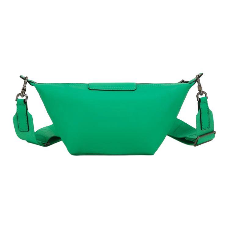 Longchamp Le Pliage Xtra Mini Dumpling Bag With Silver Hardware Zipper Closure Women Shoulder Bag Green 10212987249