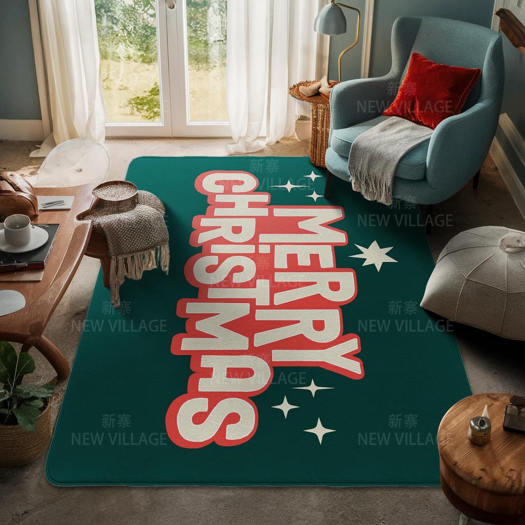Koberec ke vchodu do domu Rohožka ke dveřím do domu Obývací pokoj Vana Koupelna Protiskluzové koberce s absorpcí vody vana Veselé Vánoce zima