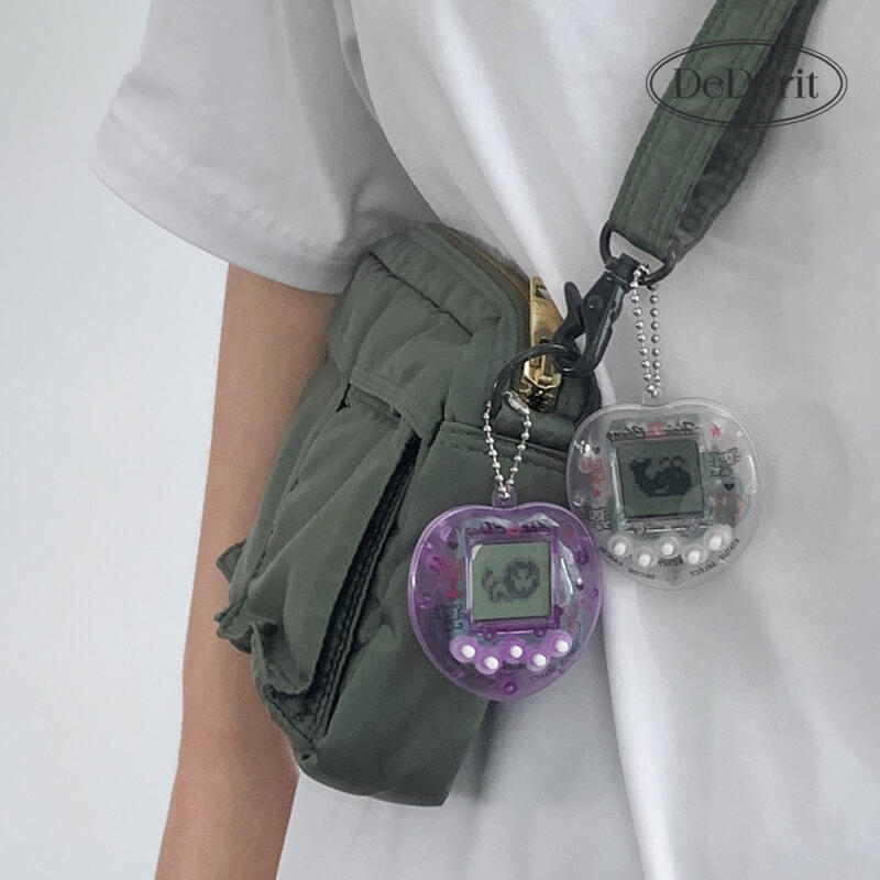 Y2k Kitsch Tamagotchi Keyring Cute Phone Keychain