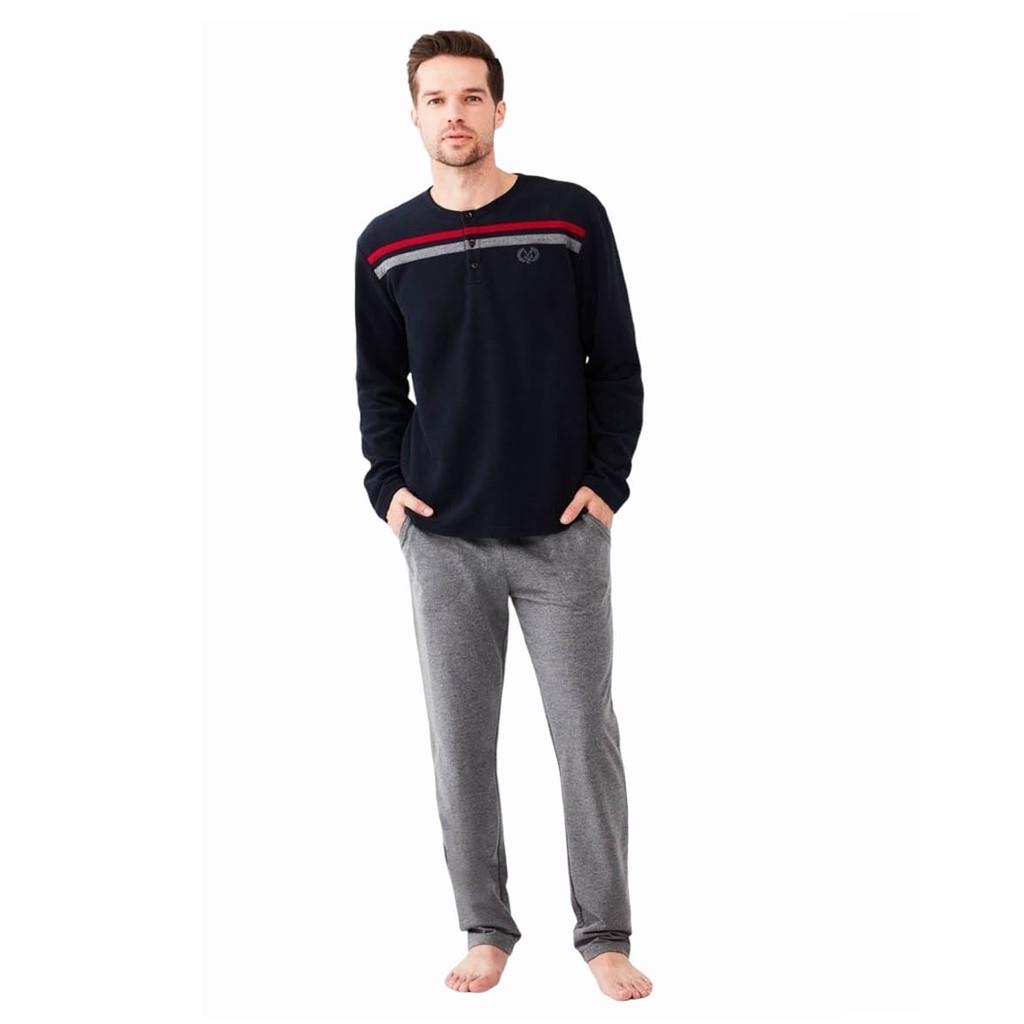 

Модная коллекция Pyjamas Thessaloniki Fabric Winter Men s Pyjamas Set