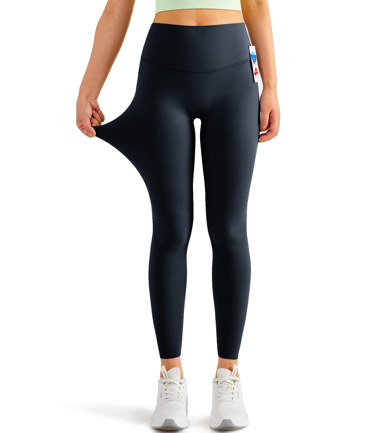 

Компрессионные леггинсы для йоги IRCOLVE, размер единый, поддерживают, женские, брюки, большинство, 40-70 кг, дышащие, влагоотводящие, быстросохнущие, с высокой талией чёрный