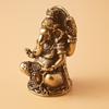Vintage Ganesha Statue Brass Elephant Hindu God Figurines Elephant God Figure Sculpture  Car