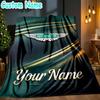 Custom Name Aston Car Throw Blanket - Perfect for Couch, Bed, Office, and outdoor Travel - Ideal Gift for Christmas & Holidays
