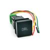 1PC Car LED DRL Radar Power on Off Fog Light Fan Seat Heated Switch Button with Wire Fit for Isuzu D-MAX 2021- 2023