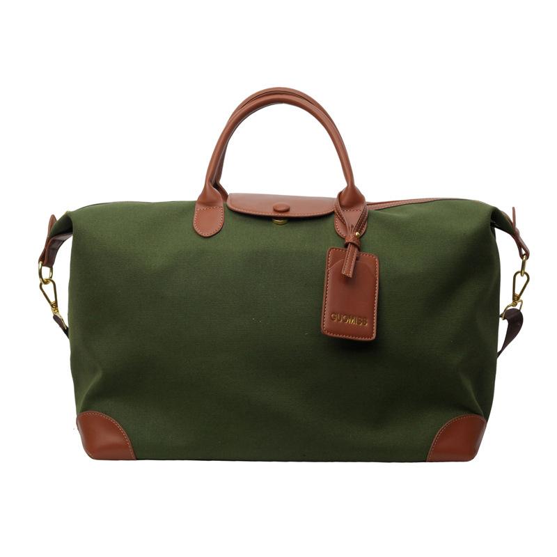 

Fashion Contrasting Color Short-distance Business Trip Contrasting Color Design Hand Luggage Bag Household Moving Clothing Storage Bag