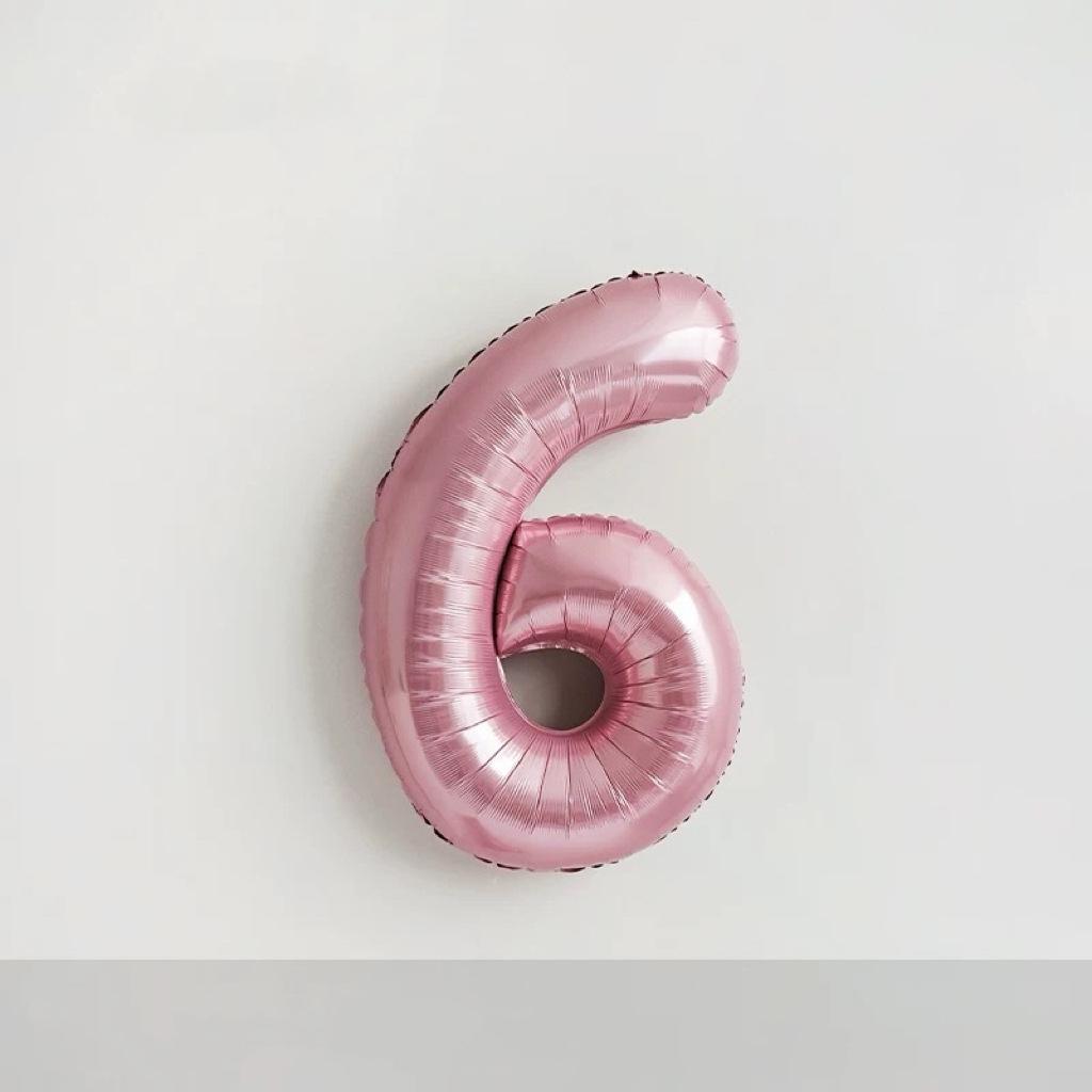 40-Inch Cream Number Balloon for Kids' First Birthday Party Decoration