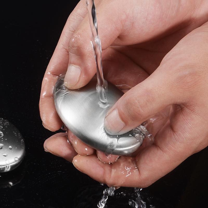 Stainless Steel Soap Odor Remover Bar For Fish Cleaner Onion Garlic Fish Other Strong Scents From Hands And Skin Kitchen Gadgets