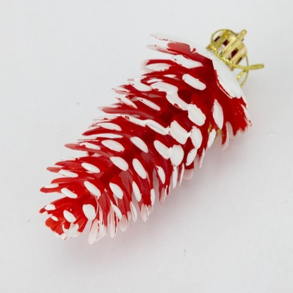 15 Stück 6cm Lutscher Weihnachts-Set DIY Feiertagsdekorationen Tannenzapfen Weihnachtsbaumschmuck Weihnachtsbaum Anhänger