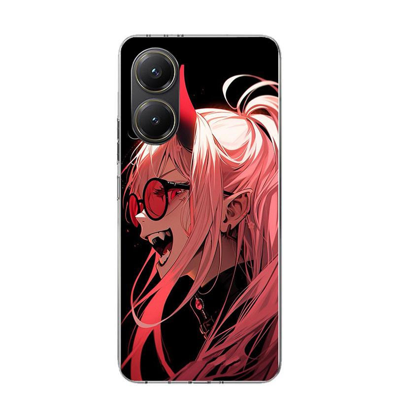 C-Chainsaw Mans Power Phone Case For Xiaomi Poco F7 Ultra X7 X6 Pro X5 Redmi 15 15C 13 13C 12 12C 10 10A 10C 9 9A 9C 9T Shell Po