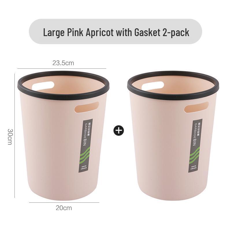 Multi-Room Trash Can: Kitchen, Bathroom, Bedroom, Office Use - Simple Classification Paper Basket